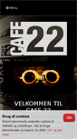 Mobile Screenshot of cafe22.dk